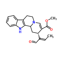(15S,16E)-16,17,20,21-Tetradehydro-16-formyl-18,19-secoyohimban-19-oic acid methyl ester